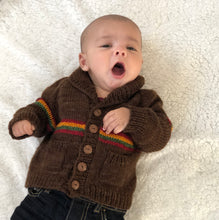 Load image into Gallery viewer, Striped Papa Sweater and Hat Set
