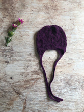 Load image into Gallery viewer, Lace Earflap Hat with Ties
