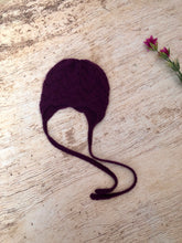Load image into Gallery viewer, Lace Earflap Hat with Ties
